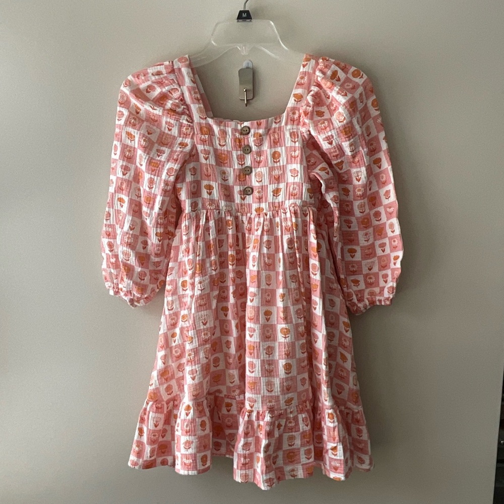 Cheeky Plum Gauze Dress Boho Blossom
